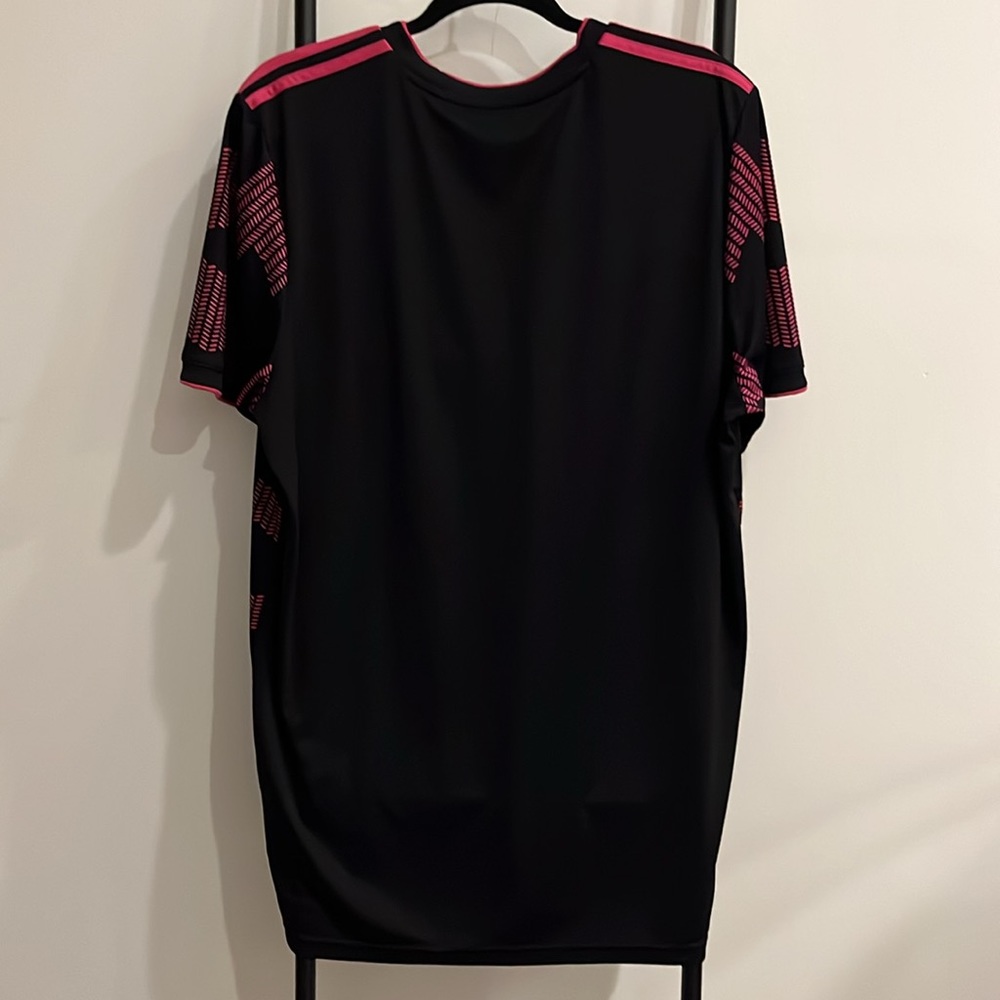 Adidas Mexico 2021/22 Home Jersey Black Real Magenta - Picture 7 of 8